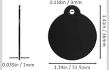 Personalized Round Metal Pendant/Tag/Keychain