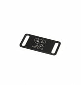 Personalized Slip-on Pet Collar / Luggage Strap ID Tag