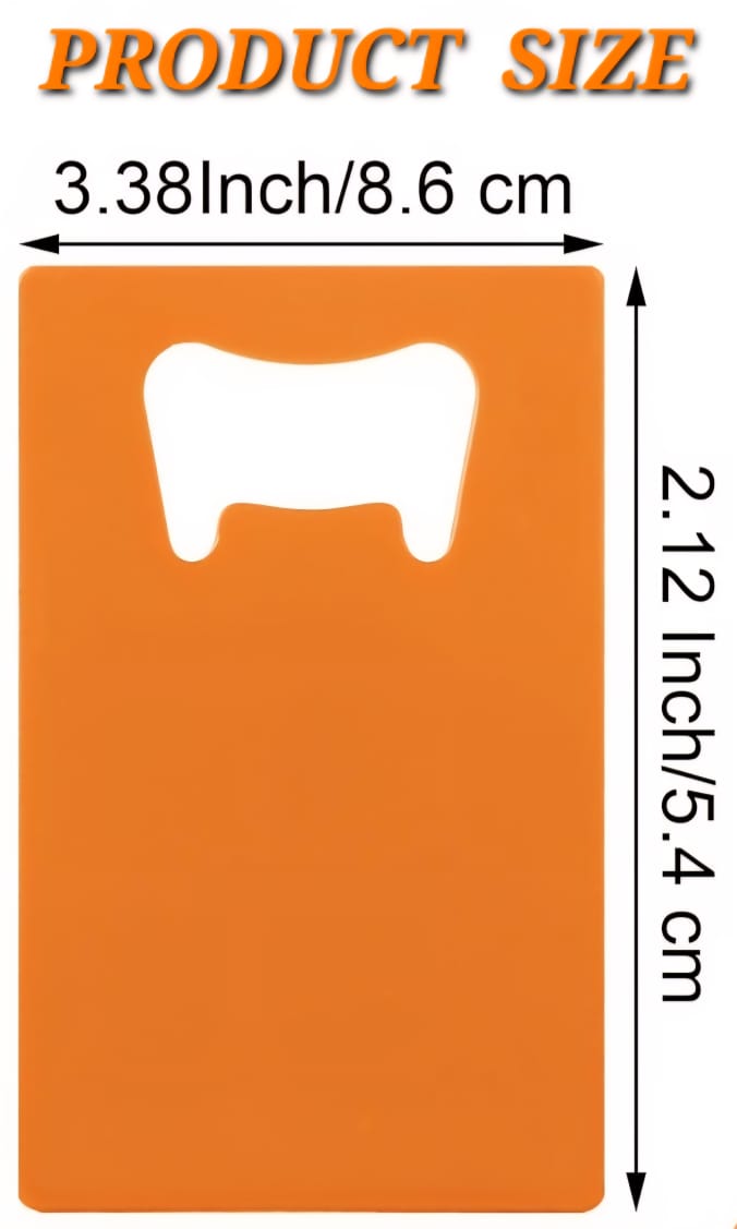 Personalized Metal Card Style Bottle Opener