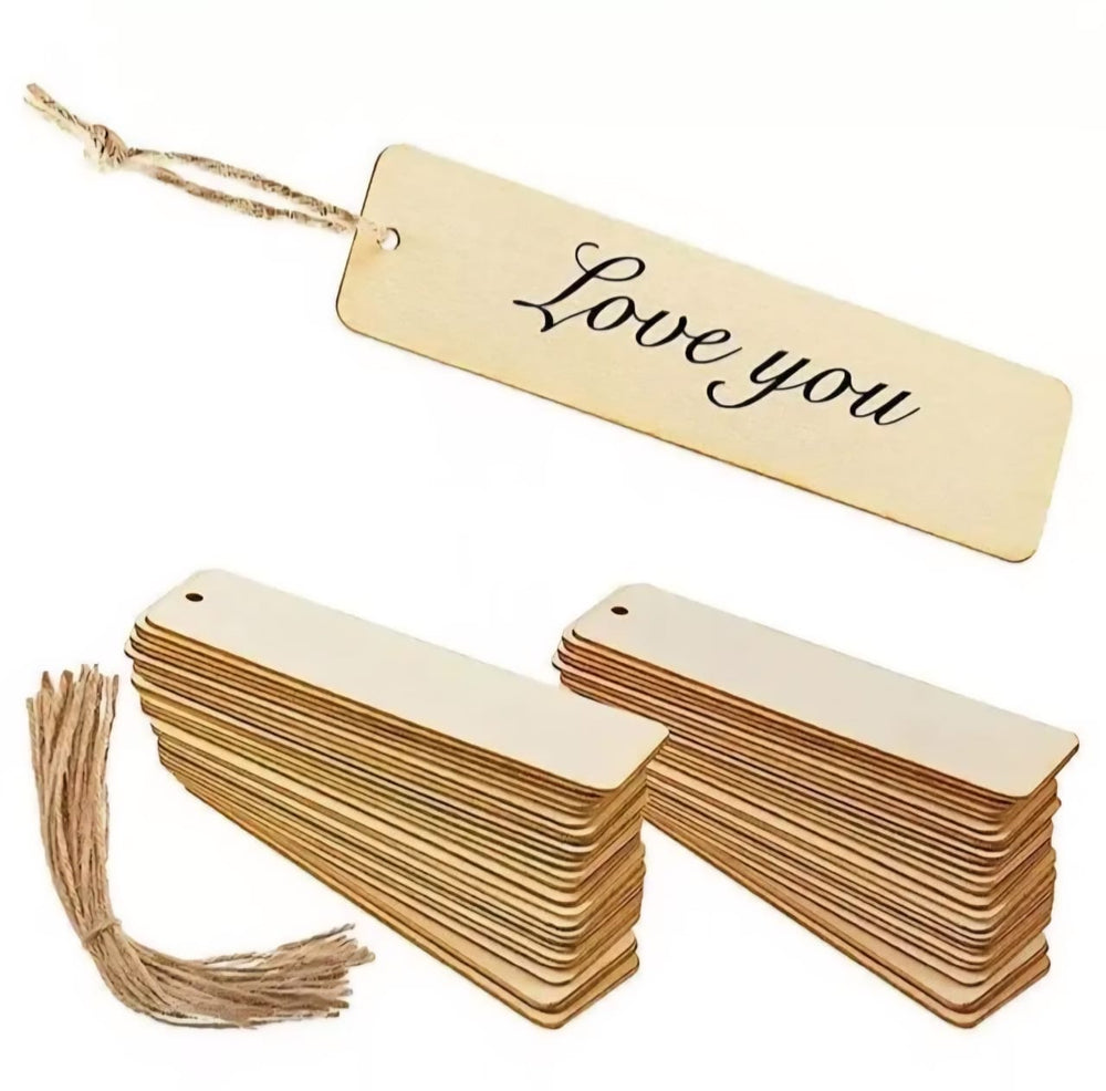Personalized Wooden Bookmarks