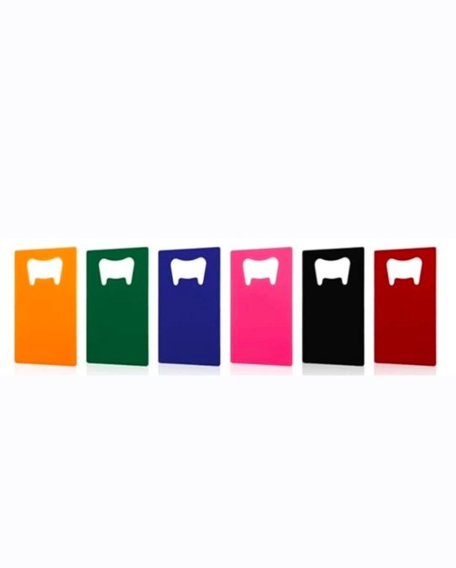 Personalized Metal Card Style Bottle Opener