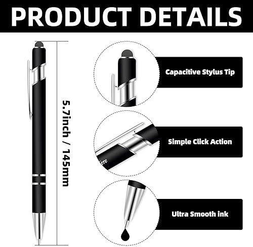 Personalized Soft Touch Pen With Stylus